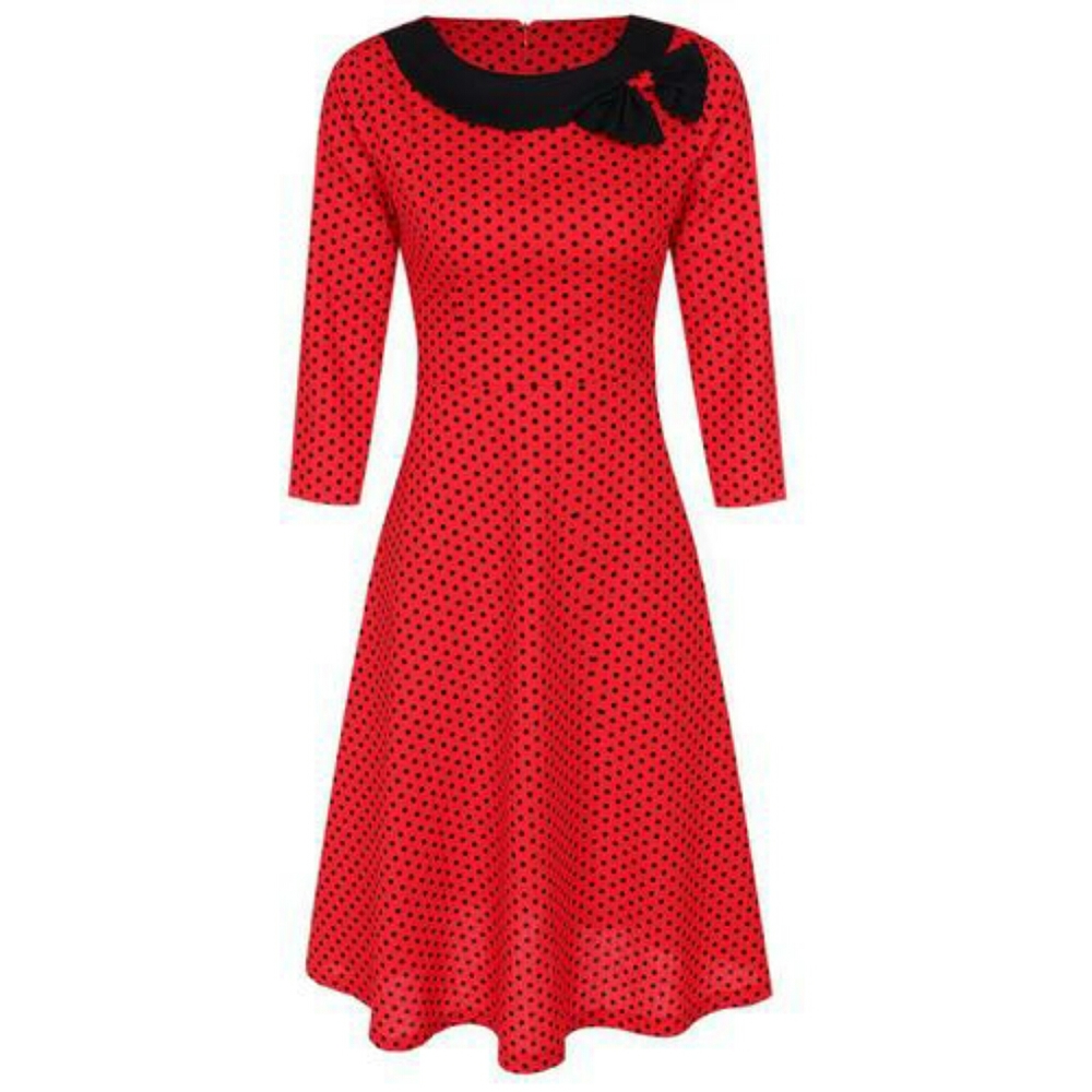 Polka dot dress